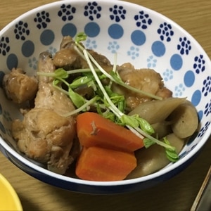 簡単！圧力鍋で鶏手羽元のさっぱり煮